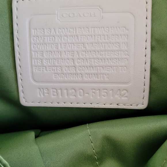Coach Authentic handbag - Picture 6 of 11